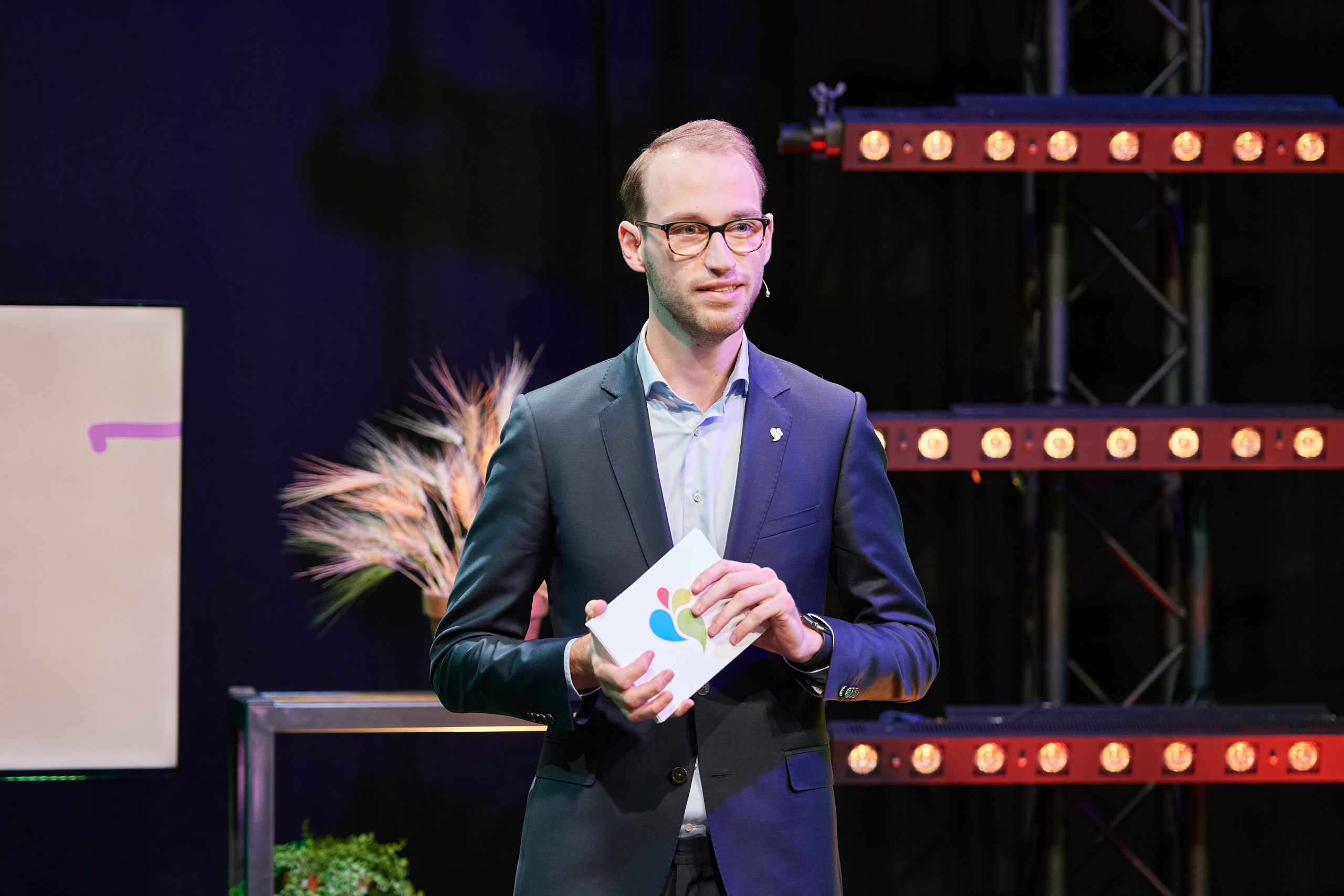 Onze voorzitter op het D66-congres!