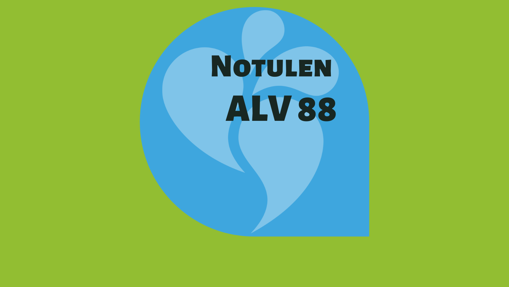 Notulen ALV 88