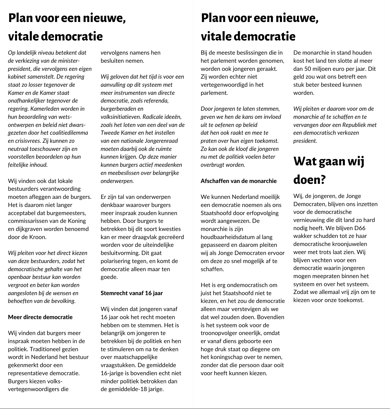Het Nieuw-Democratisch Appèl