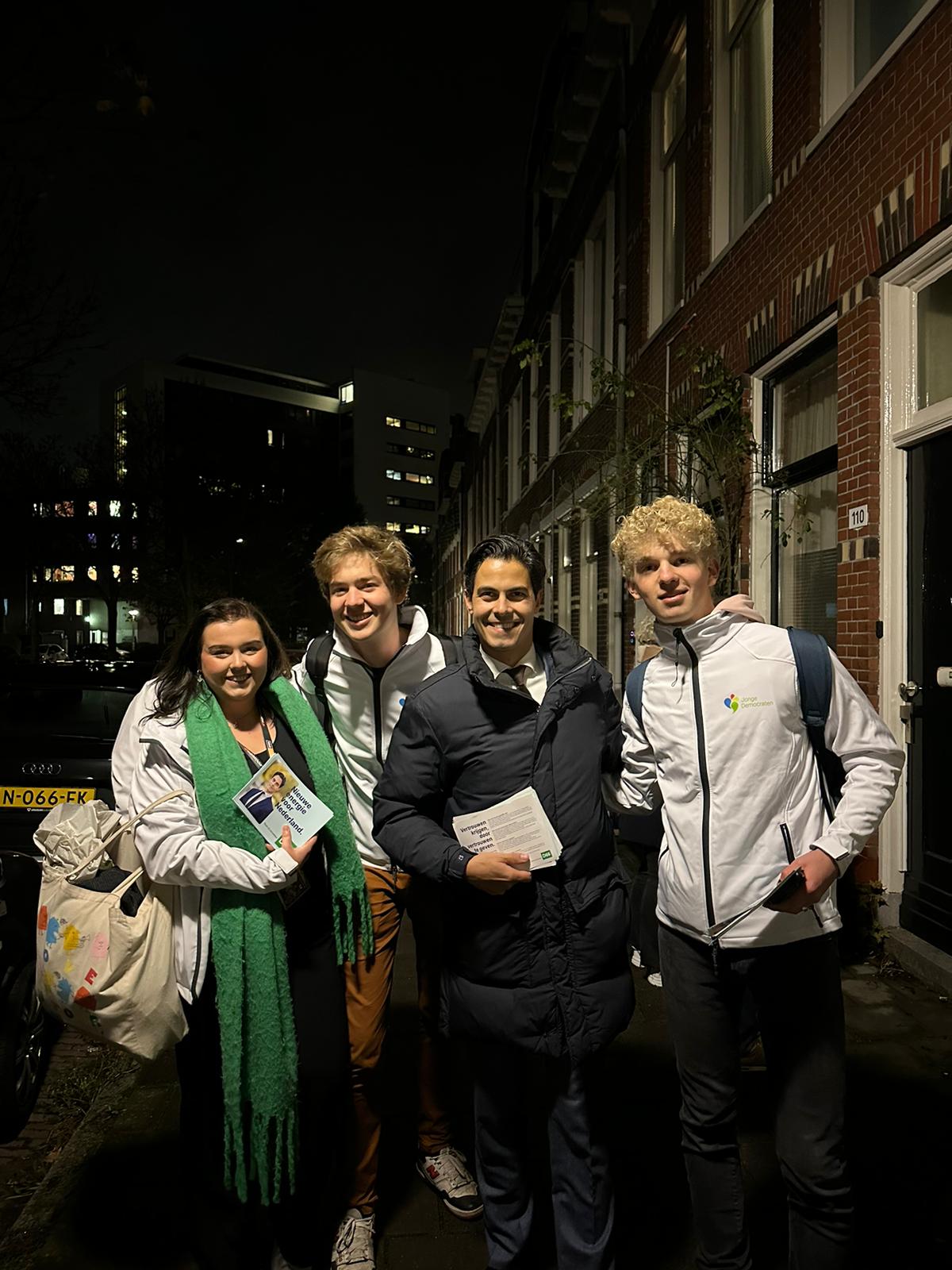 JD Groningen-Drenthe langs de deuren met Rob Jetten